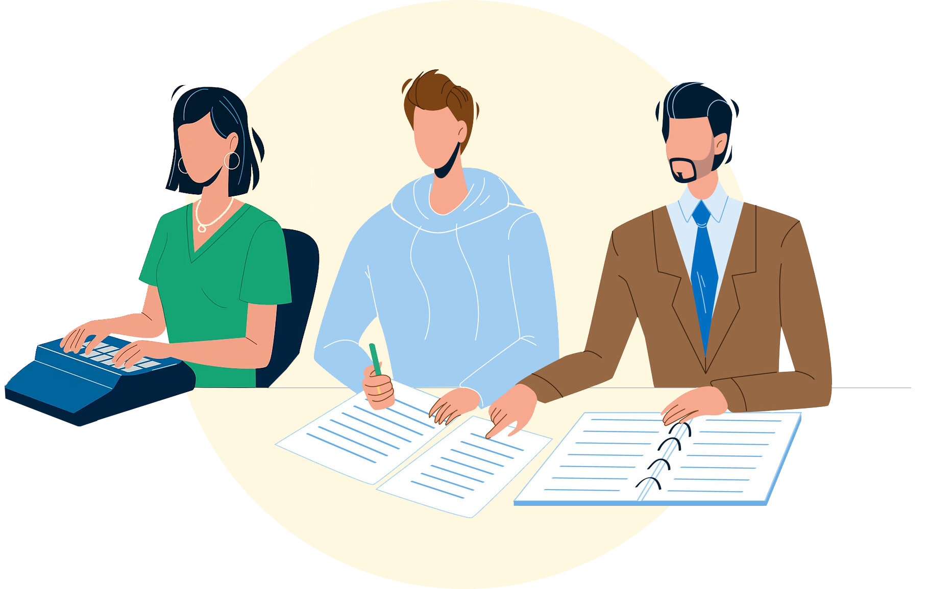 Schedule deposition