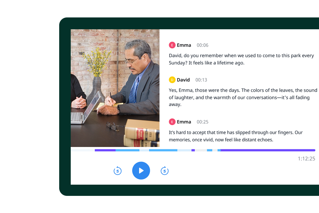 Trial-ready synchronized video depositions